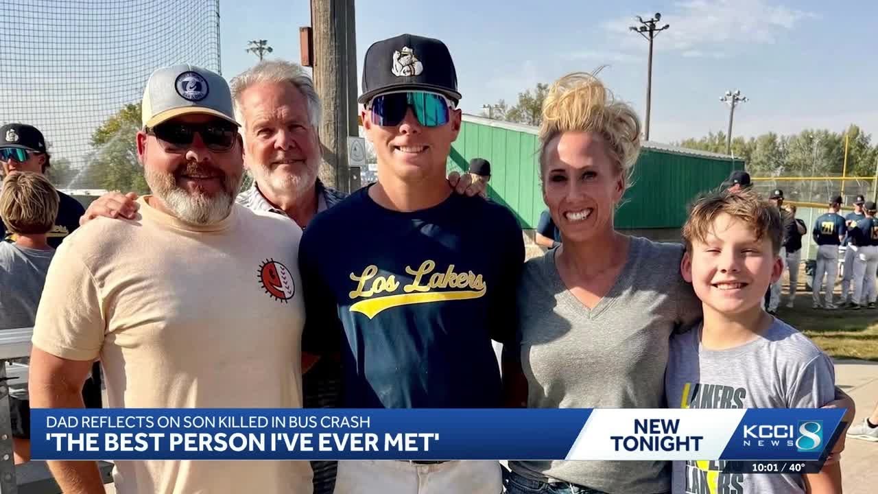 Father of Iowa Lakes student killed in bus crash shares his son's legacy