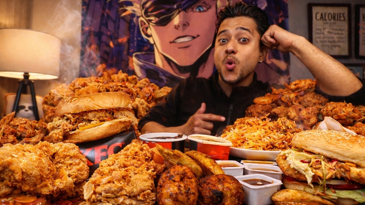 KFC Double Down & Dangerous Chicken Burger 😱, Fried Chicken, Smoky Red & Chicken Biryani Feast