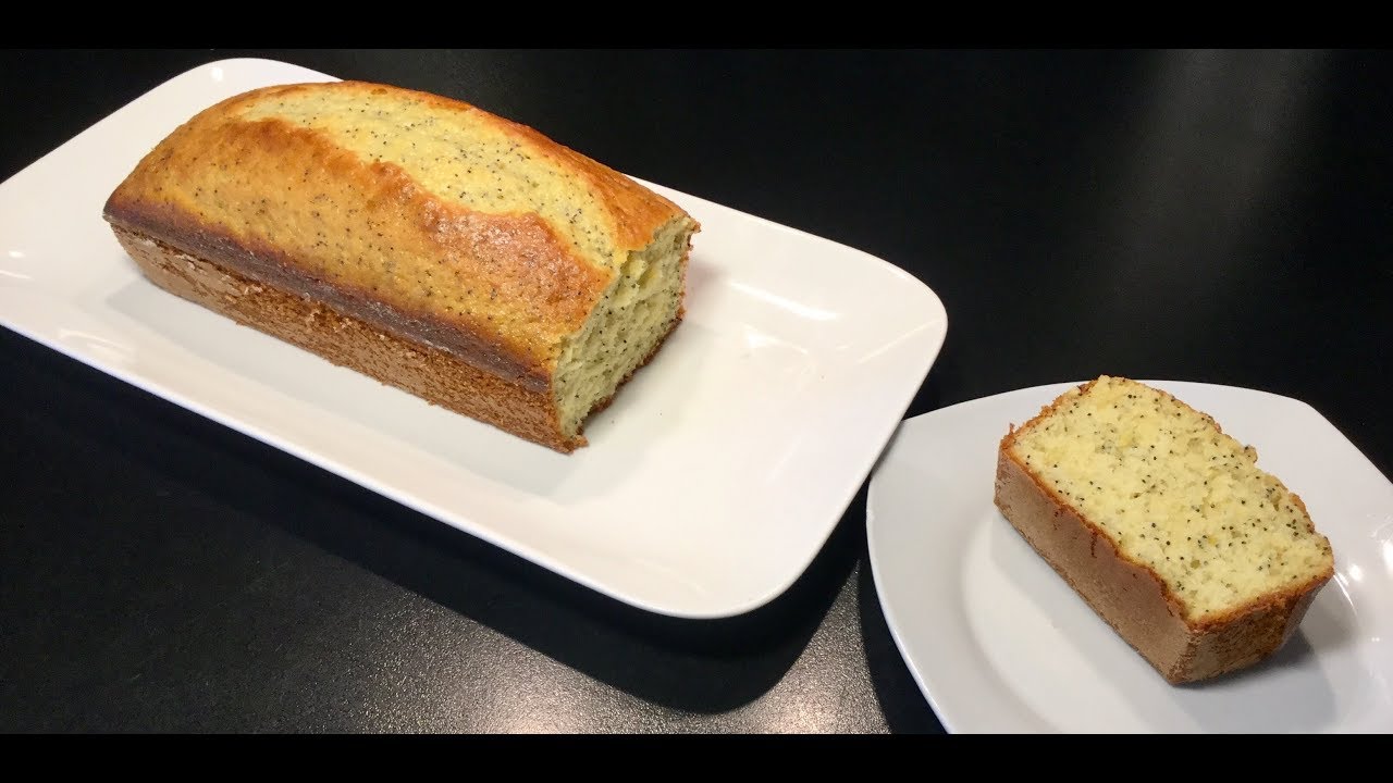 RECETTE ALLÉGÉE LE CAKE AU CITRON ET AUX GRAINES DE PAVOT