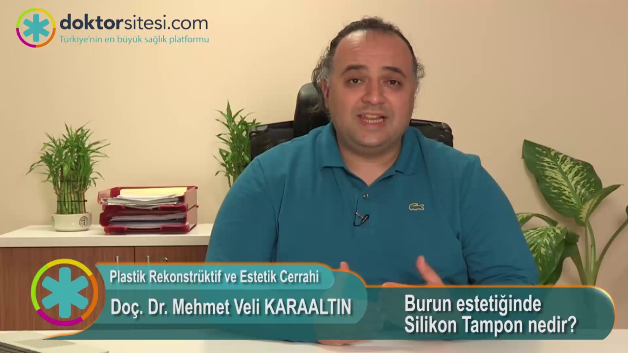 Burun estetiğinde Silikon Tampon nedir?