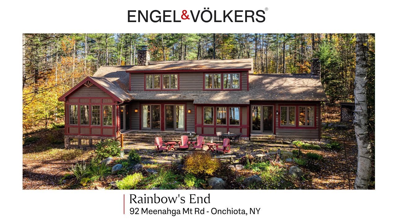 Rainbows End Waterfront Retreat on Rainbow Lake - 92 Meenahga Mt Rd | Onchiota, NY