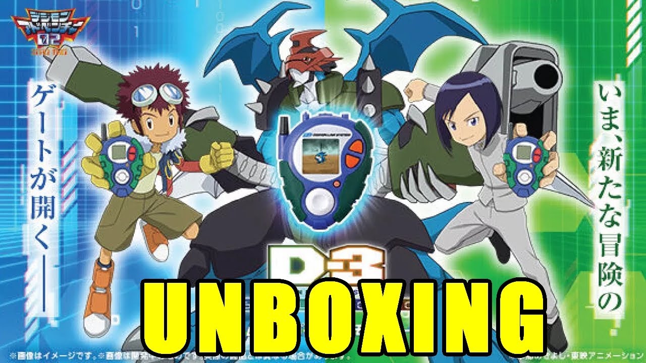 Digimon Adventure 02 D3 Digivice 25th Color Evolution DX Set Unboxing and First Impressions