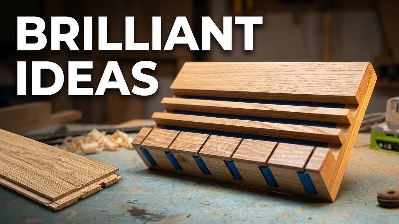 TOP 4 BRILLIANT IDEAS FROM LAMINATE REMAINS! Amazing woodworking projects!