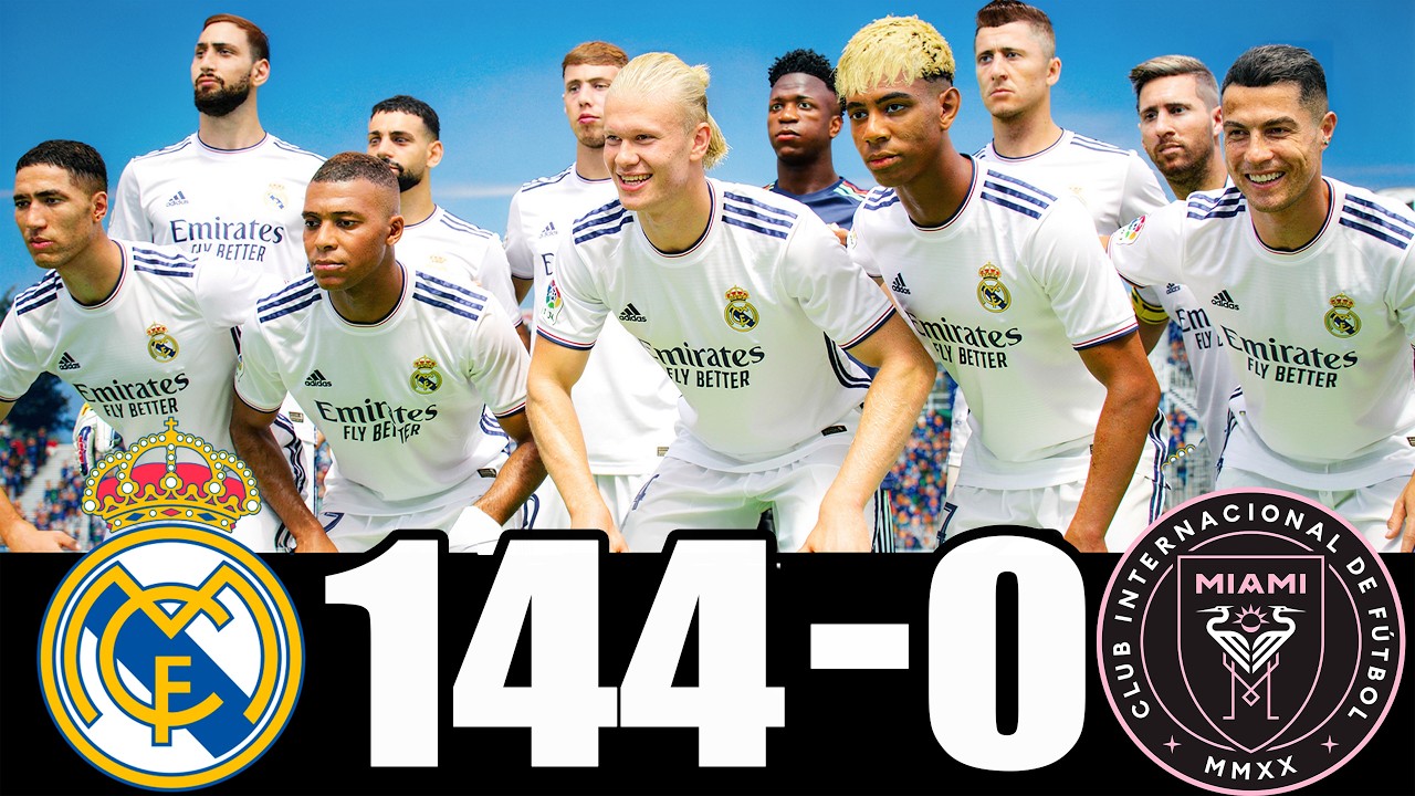 RONALDO, MESSI, LAMINE YAMAL, MBAPPE ALL BEST PLAYERS IN THE WORLD PLAYING TOGETHER | MESSALDO FC 26