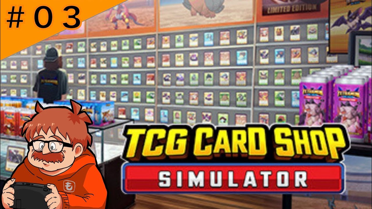 ＃３ 眠たいけど開店しなきゃ『TCG Card Shop Simulator』