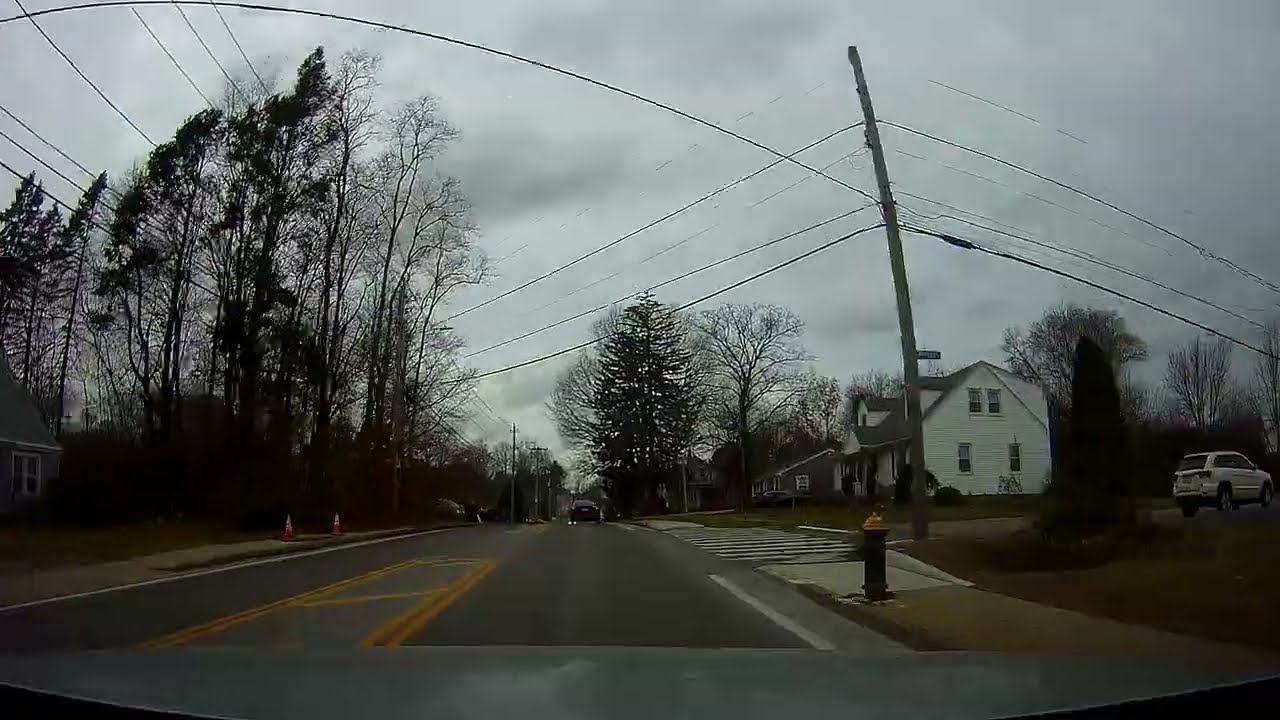 Driving from North Providence to Lincoln, Rhode Island