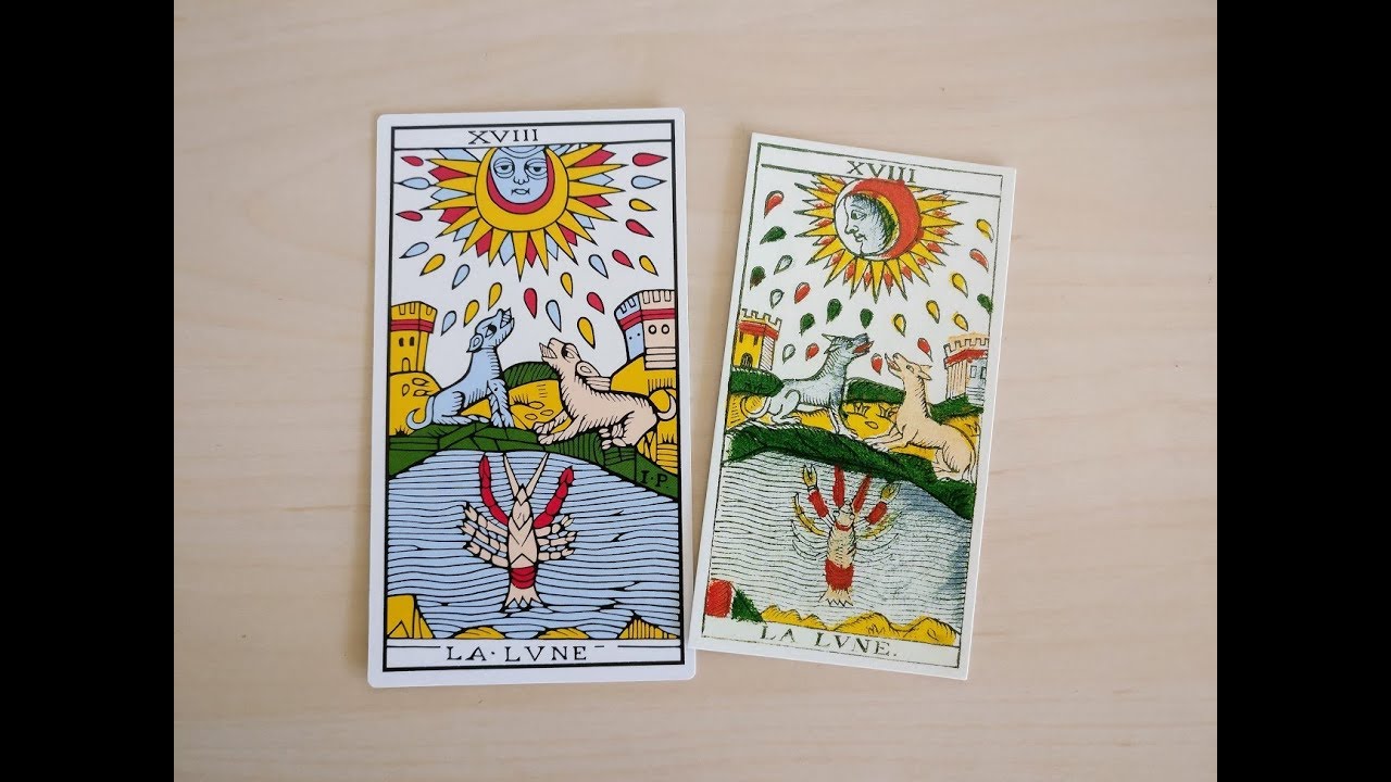 21. Tarot de Marseille type I and II - how to distinguish?