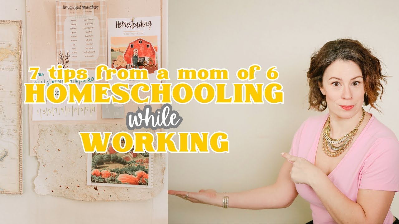 Homeschooling and Working Part Time | Homeschooling and Homesteading
