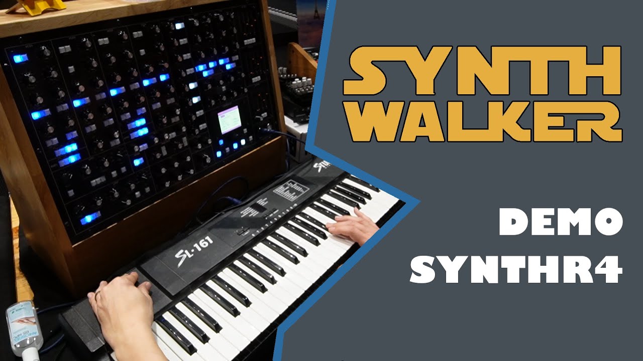 Démo : le SynthR4 au Synthfest 2022