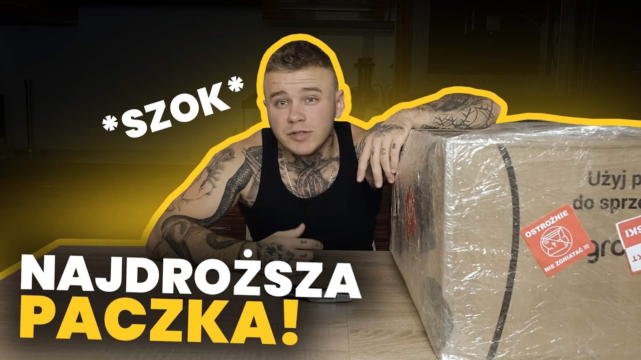 NAJDROŻSZA PACZKA NIESPODZIANKA - UNBOXING