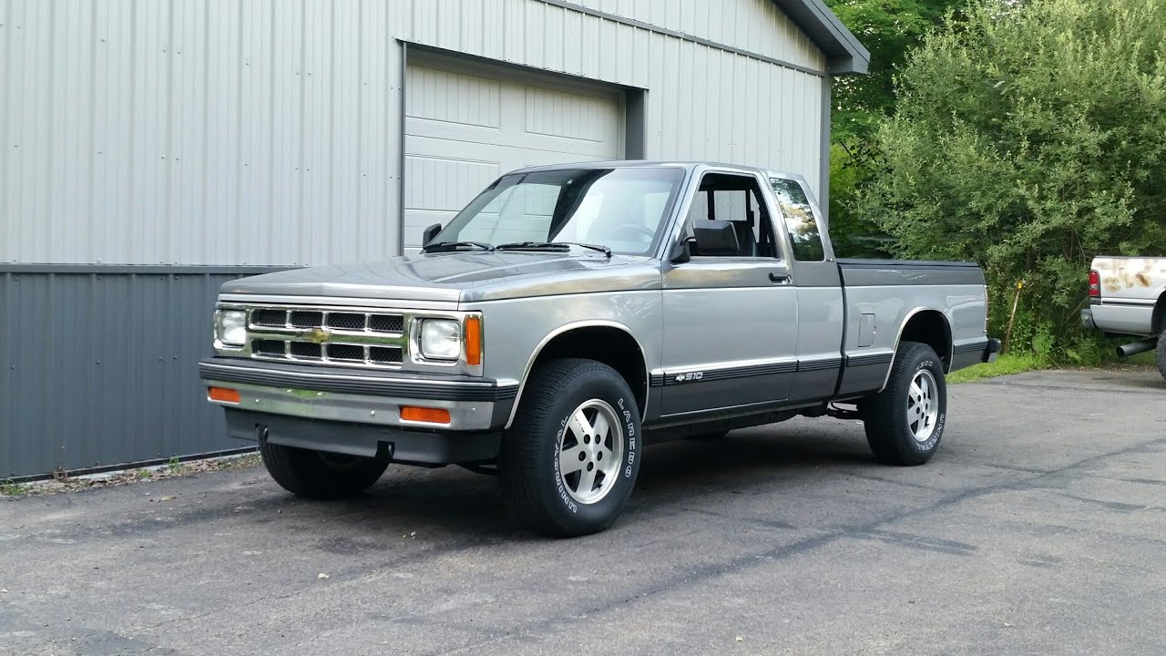 NEW TRUCK TO THE CHANNEL 91 chevy s10