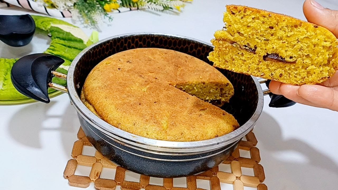 آنقدر راحت و خوشمزه است که هر روز آن را میخواهید_طرز تهیه نان کپو کرمانی_ نان خرمایی بدون فر