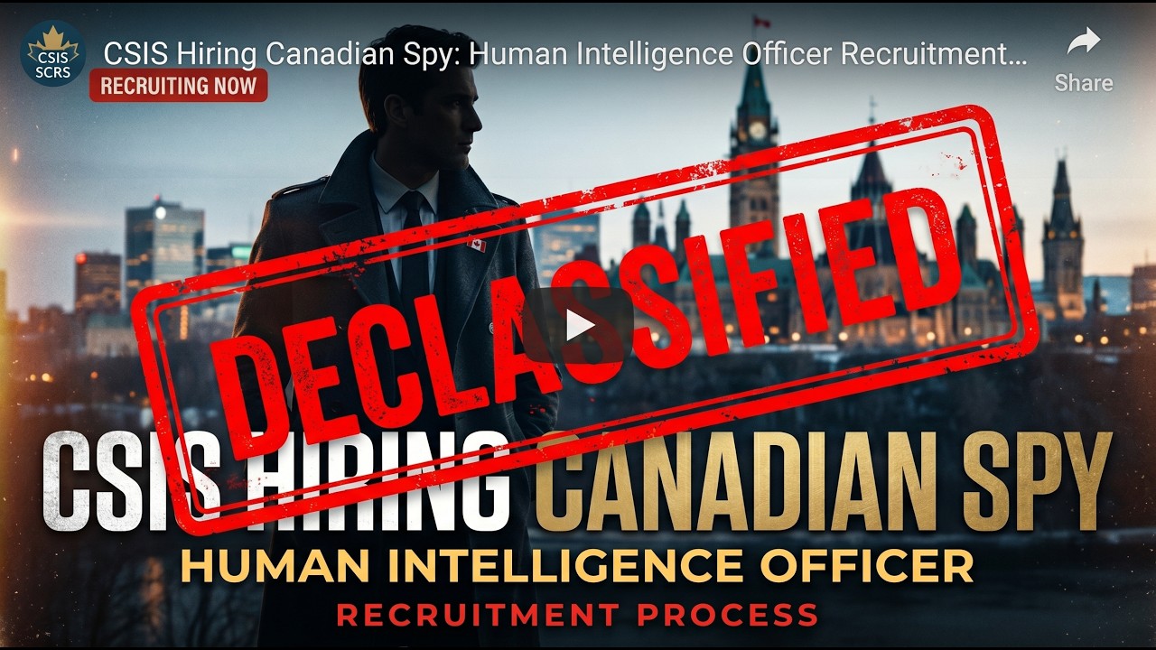 CSIS Canadian Spy Interview Secrets: Intelligence Officer Recruitment Hiring Process Explained