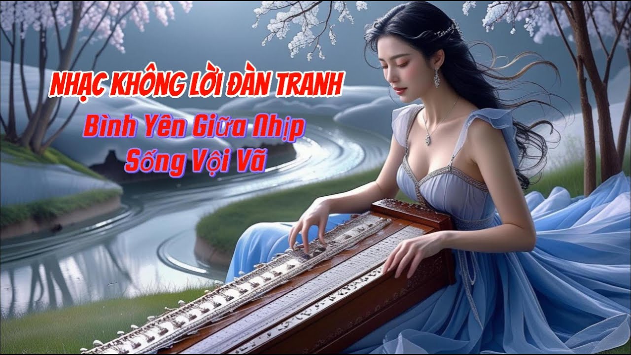 🧘 Nhạc Đàn Tranh Không Lời | Thư Giãn – Giảm Stress – Ngủ Ngon
