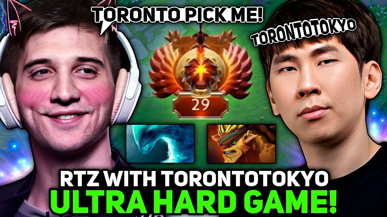 ULTRA HARD GAME! Arteezy on Morphling with TOP 29 RANK Torontotokyo in team