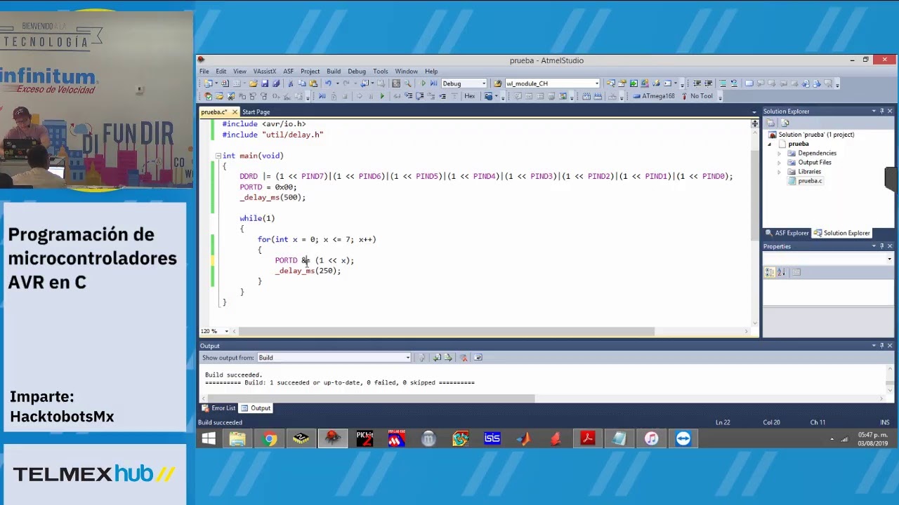 Programación de microcontroladores AVR en C