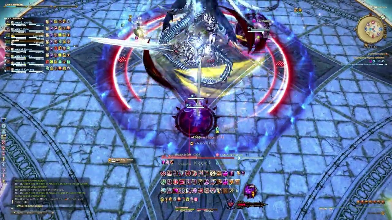 Dragonsong Reprise First Clear (Phase 7) - DRK POV