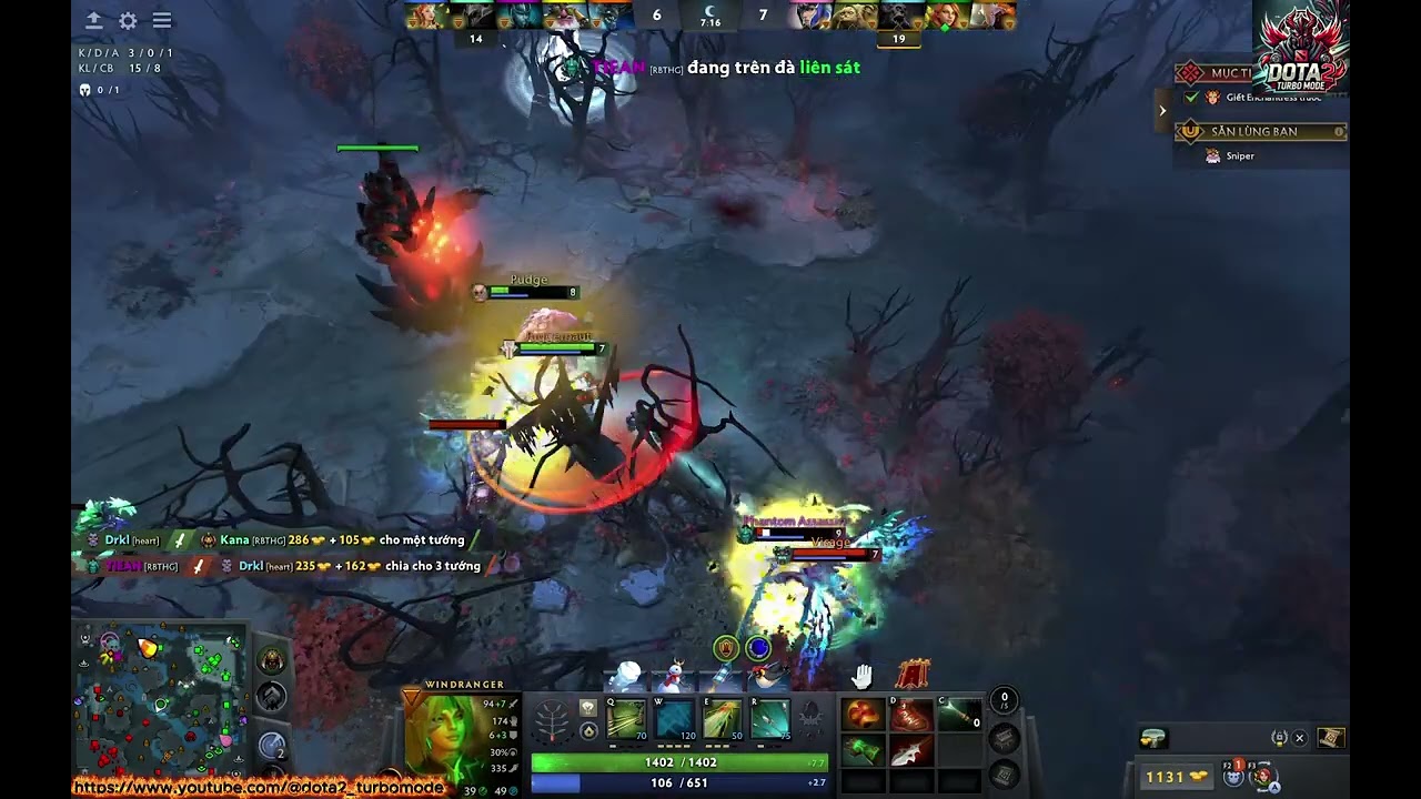 [WR - 58] Windranger [Mid] vs Enchantress #windranger #dota2 #dota2turbo