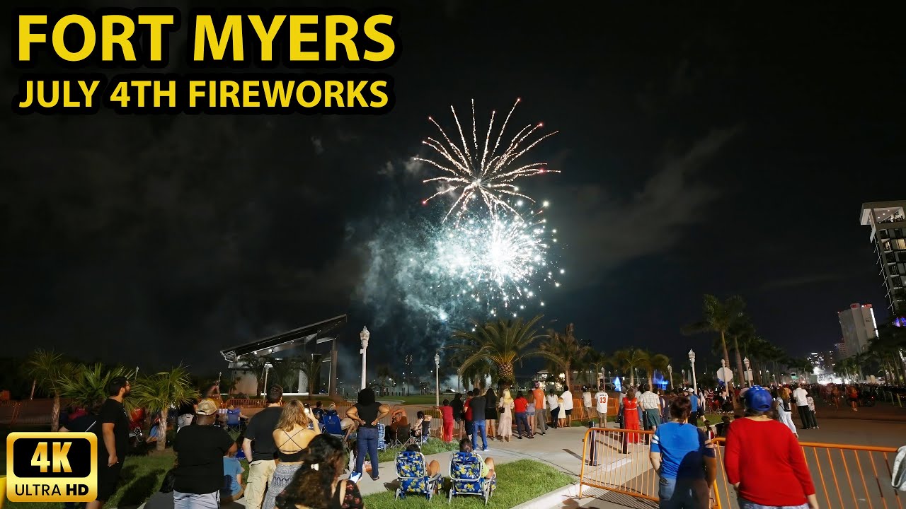 Fort Myers Florida - July 4th Fireworks