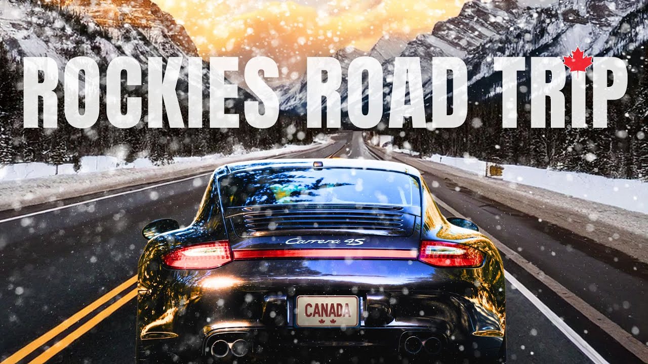 Porsche 911 Road Trip: Banff Jasper Yoho Calgary 🍁