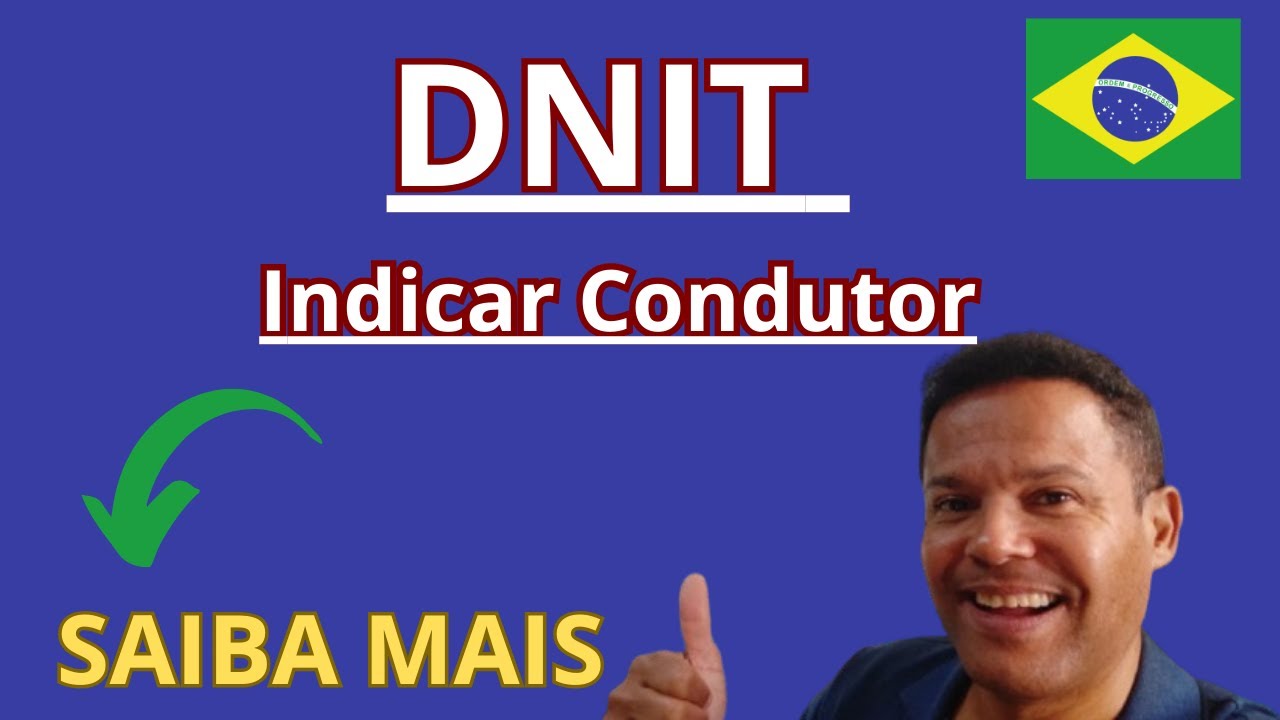 [FÁCIL] Como indicar o condutor infrator | DNIT