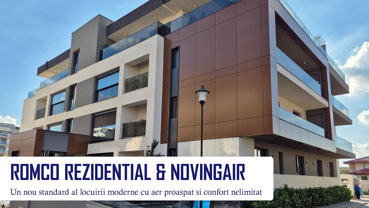 🌿 #ROMCO Rezidențial & #NovingAIR – Un nou standard al locuirii moderne cu aer proaspăt 🌍✨