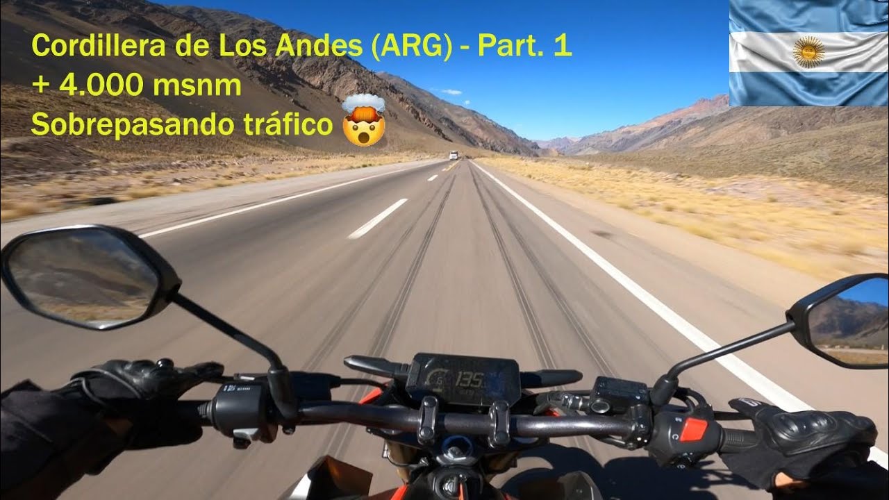 Rodando por la Cordillera de los Andes 🇦🇷 [CB300 Twister] Part. 1