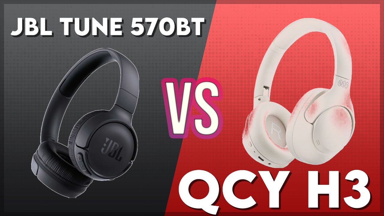 JBL Tune 570BT vs QCY H3 Technical Comparison
