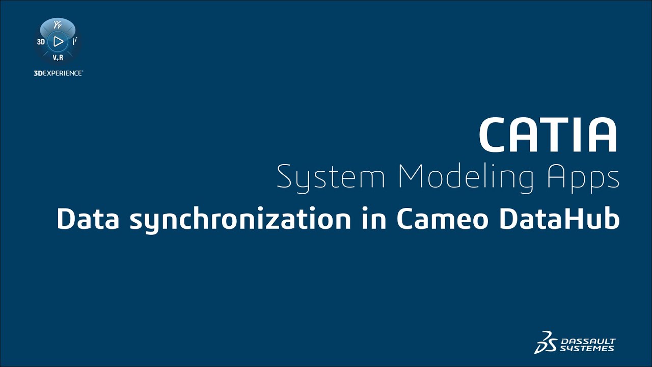 Cameo DataHub. Data synchronization