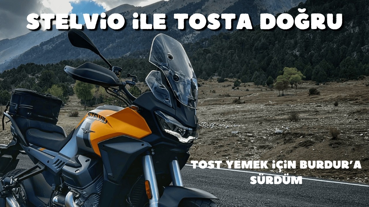 Stelvio İle Tosta Doğru // Tost Yemek İçin Burdur 'a Gittim // Tost Bahane Yollar Şahane // İbecik