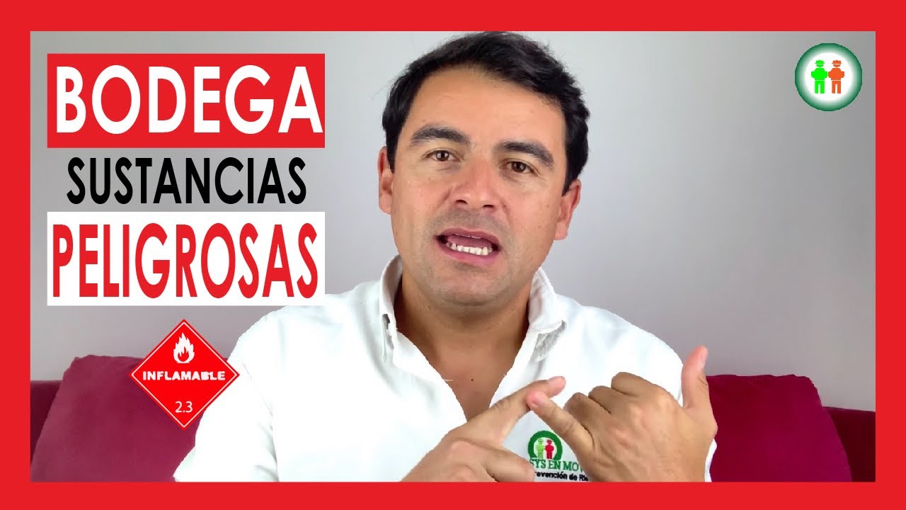 Autorización sanitaria para bodega de sustancias peligrosas