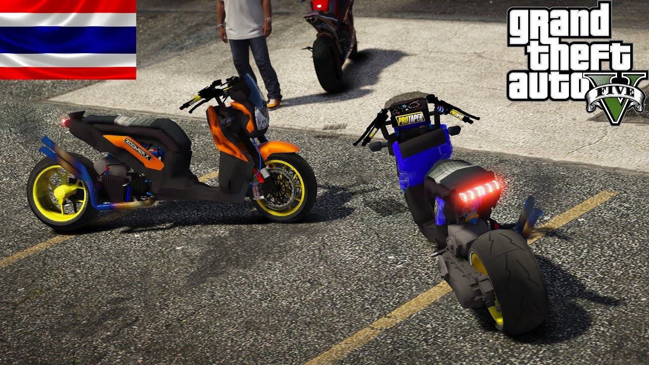 GTAV สอนลงMOD Zoomer-X ล้อโต