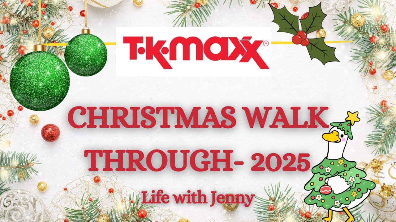 TK Maxx Australia- Christmas 2025! 