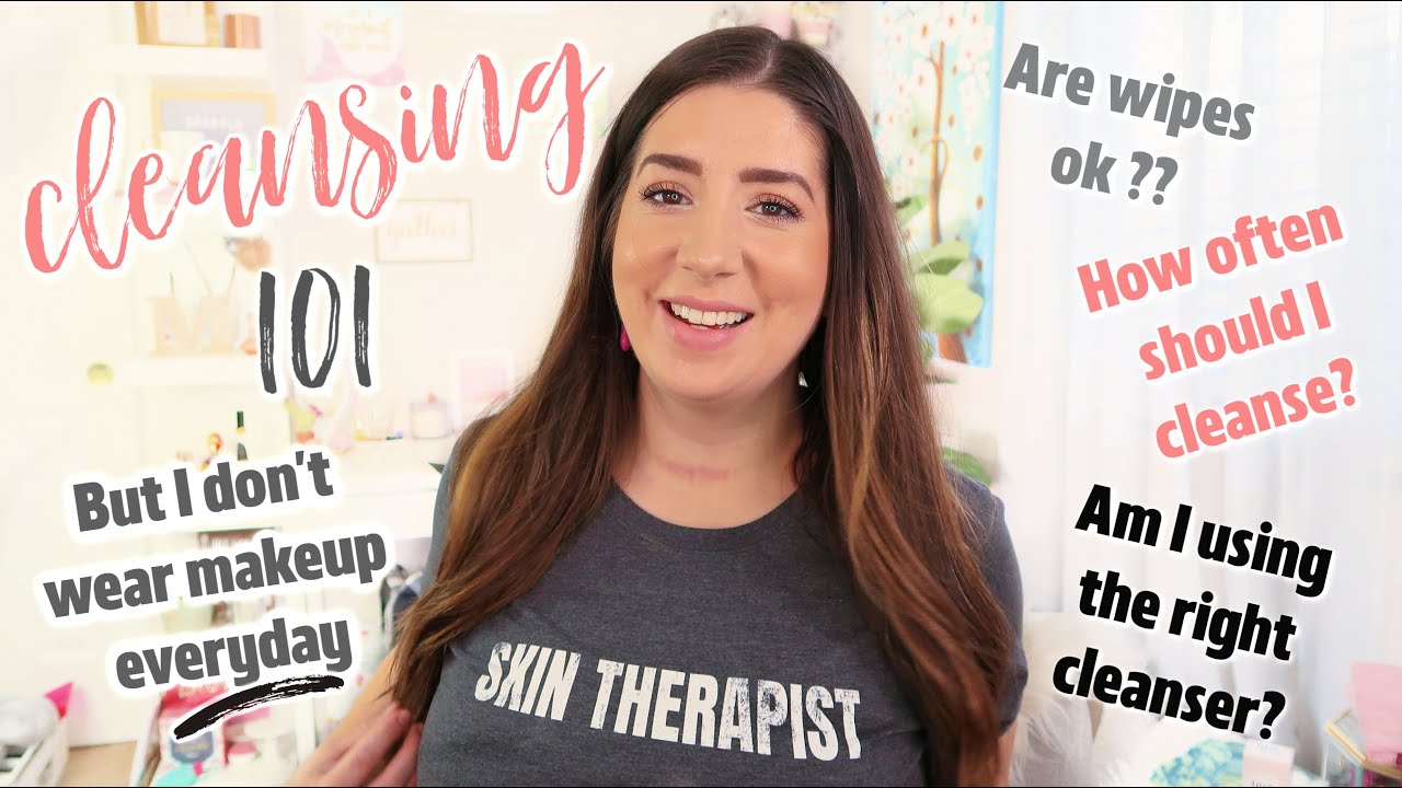 How to PROPERLY Cleanse your Skin w/ an Esthetician