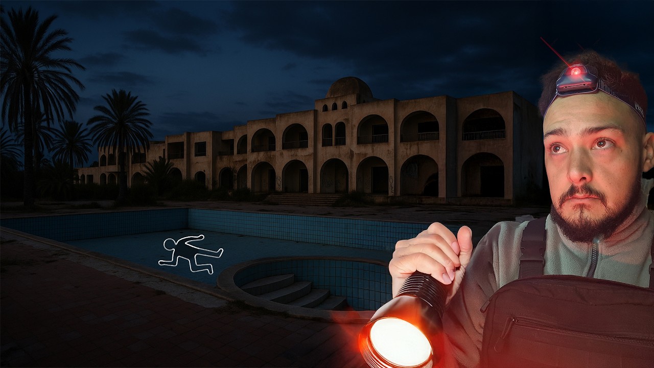 UNE NUIT DANS L'HÔTEL LE PLUS HANTÉ DE TUNISIE ! @Jo URBEX