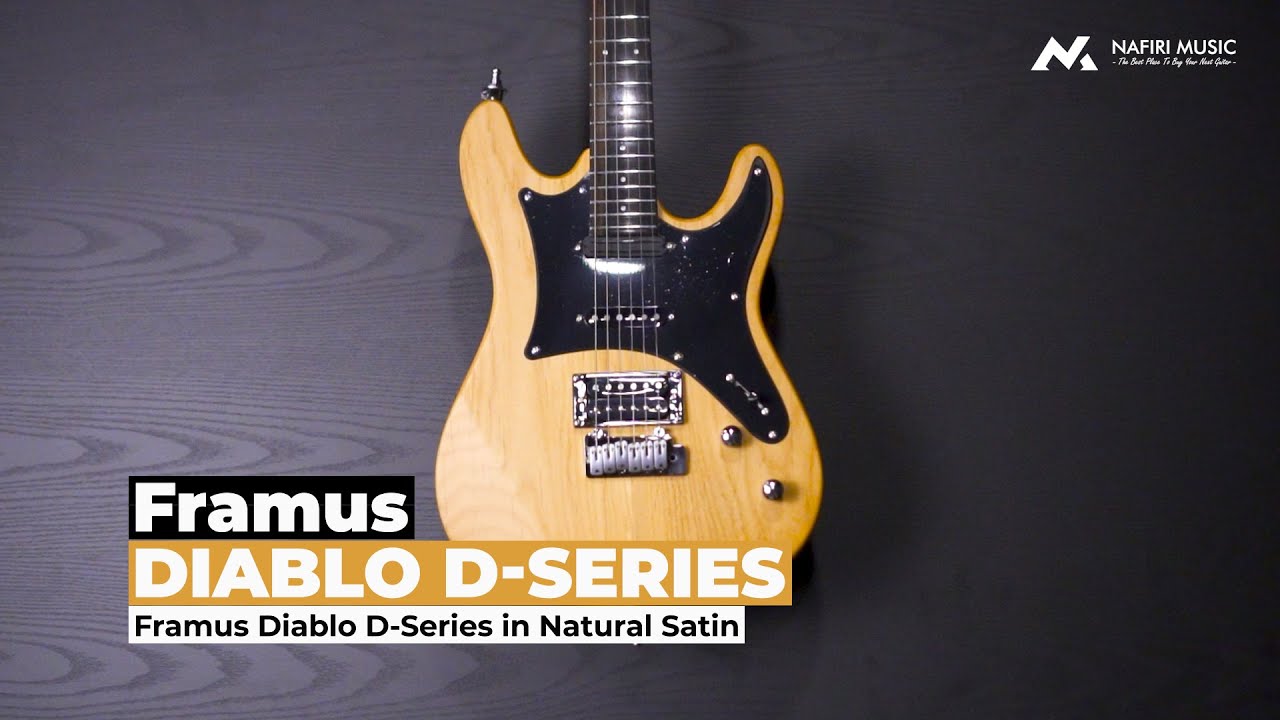 Framus Diablo D-Series in Natural Satin