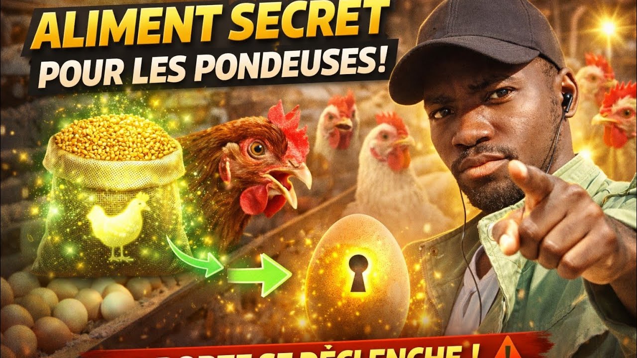 L’ALIMENT SECRET qui Déclenche la Ponte Rapidement chez les Poules 🥚🔥