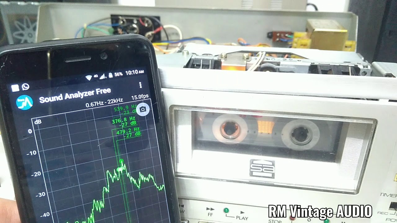 Dica Certa: Ajustar a velocidade Tape Deck Gravador K7 c fita padrão Procedimento detalhado #FitaK7