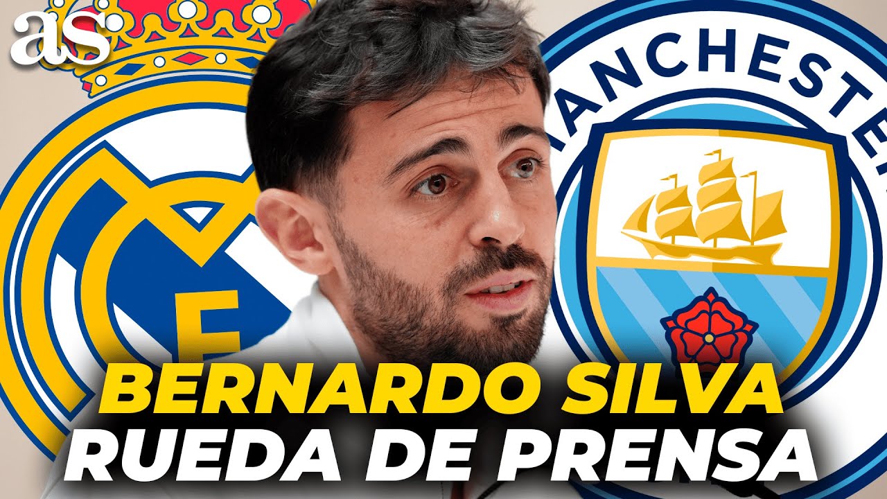 BERNARDO SILVA, RUEDA DE PRENSA previa al REAL MADRID - MANCHESTER CITY | Champions League