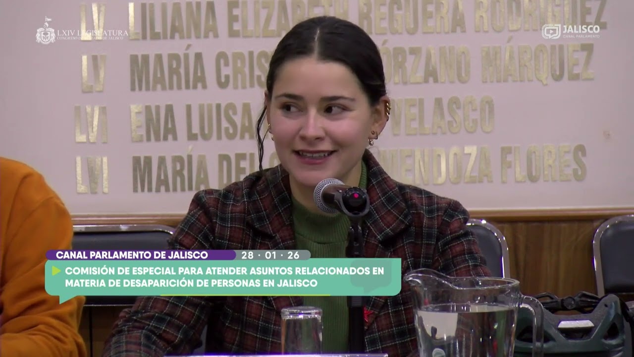 🔴 Comisión Especial para Atender Asuntos Relacionados en Materia de Desaparición de Personas