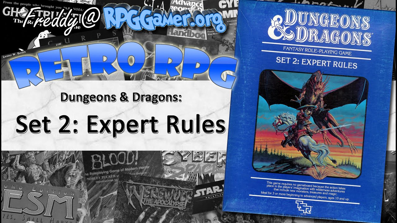 Dungeons & Dragons: Set 2 Expert Rules (TSR, 1983) | Retro RPG