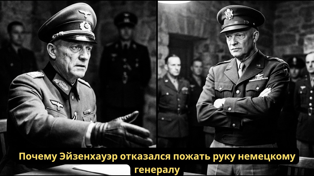 Почему Эйзенхауэр отказался пожать руку немецкому генералу