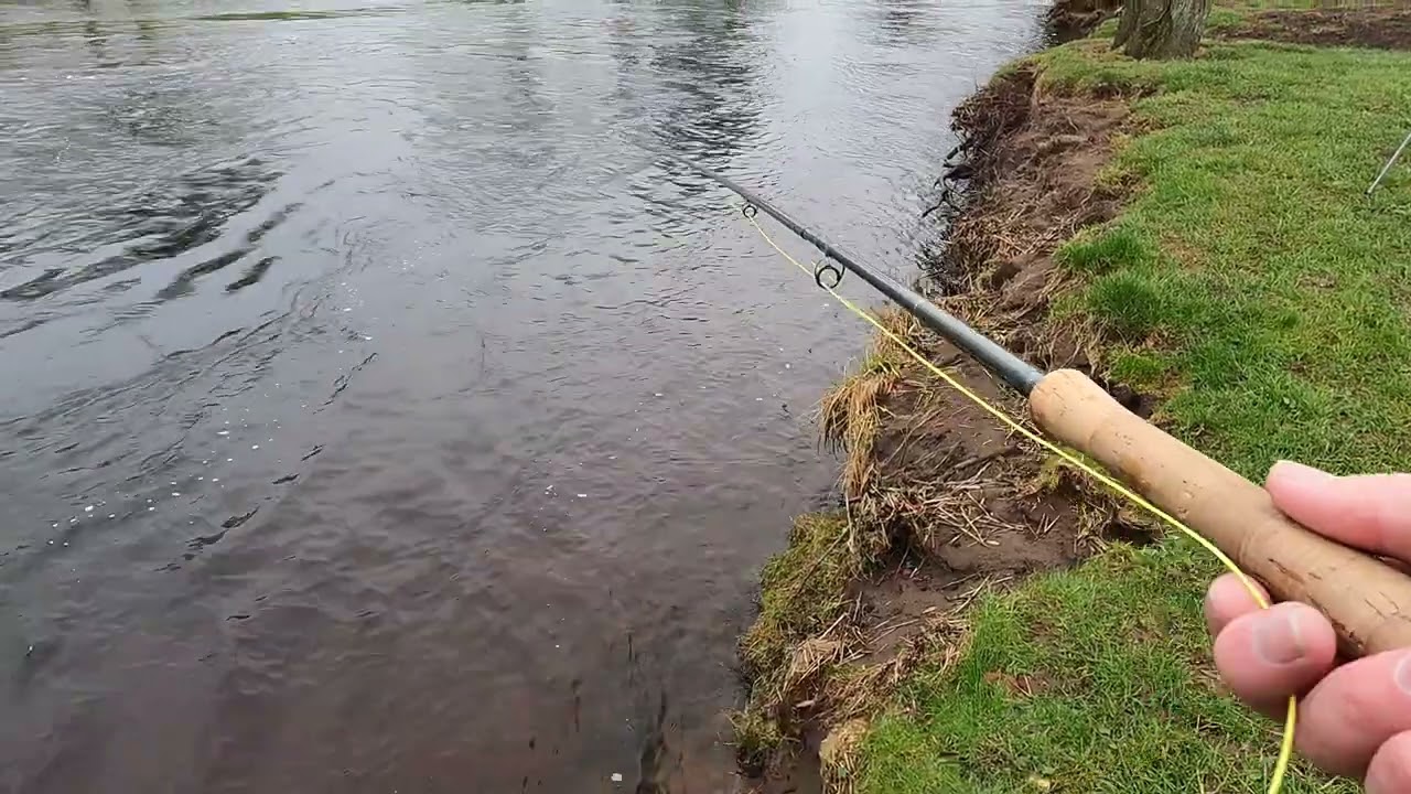 Fly Fishing the North Esk Pert Beat : Luther Pool (20-03-23) 4K