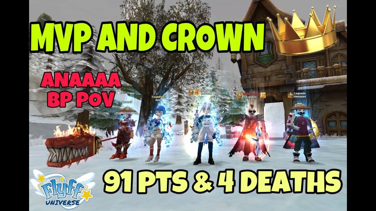 Flyff Universe - MVP 80 Siege BP POV - Lawolf Server 02/09/2025