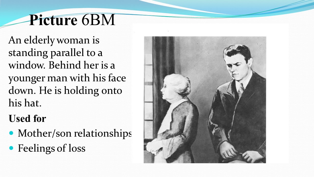Thematic Apperception Test  (TAT) , BY: Dr. Muhammad Zakaria #Part1.