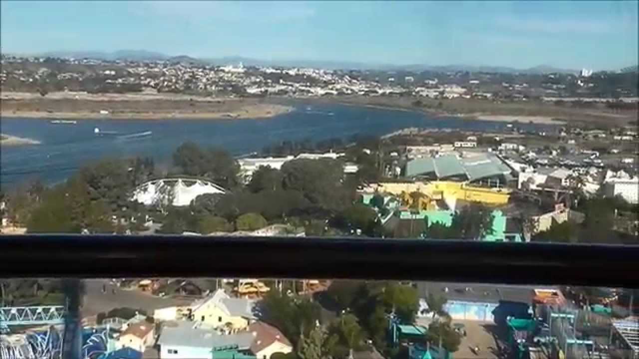 Skytower Ride at Seaworld, San Diego, CA, March 9, 2014
