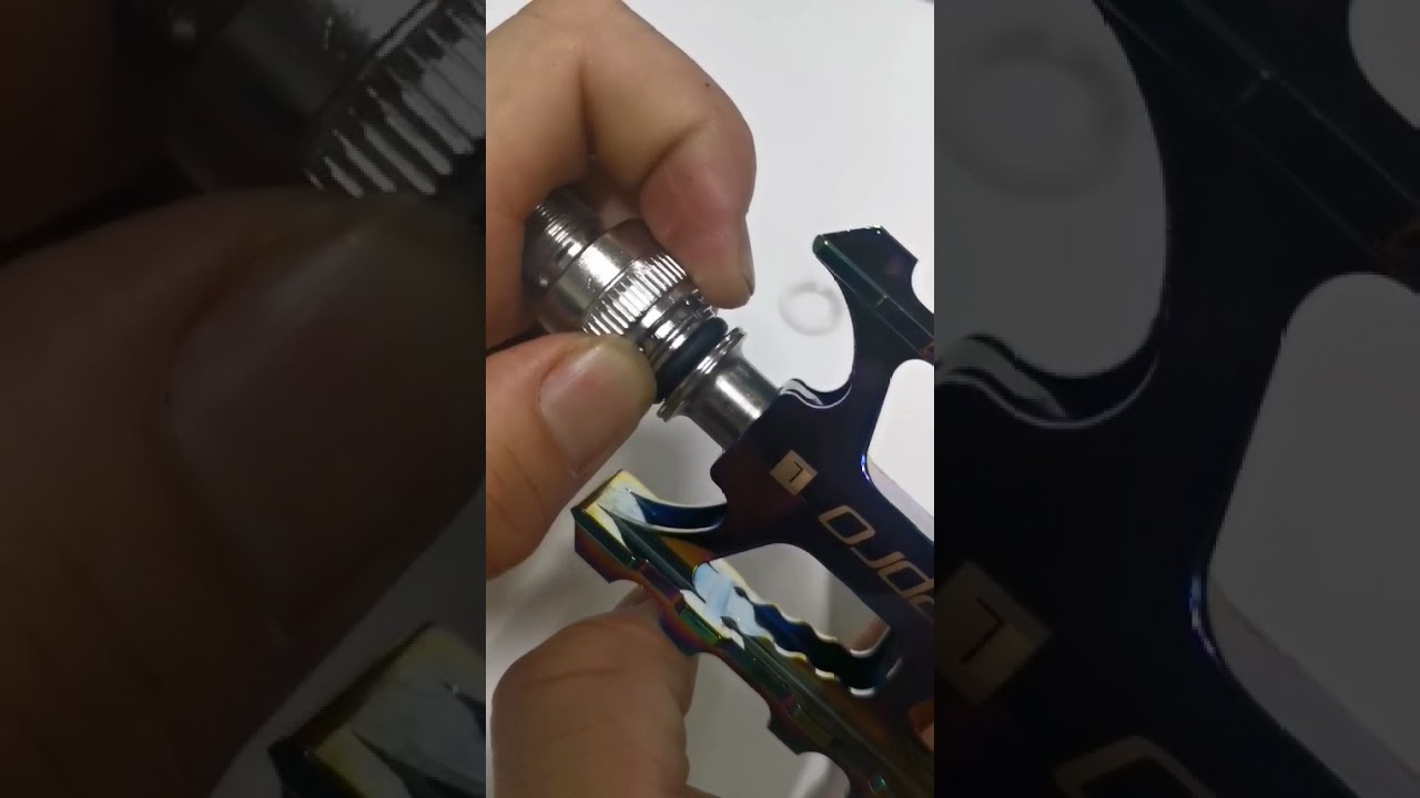 How to install Quick release Pedal on a Litepro Crank. Troubleshooting with customise washer.