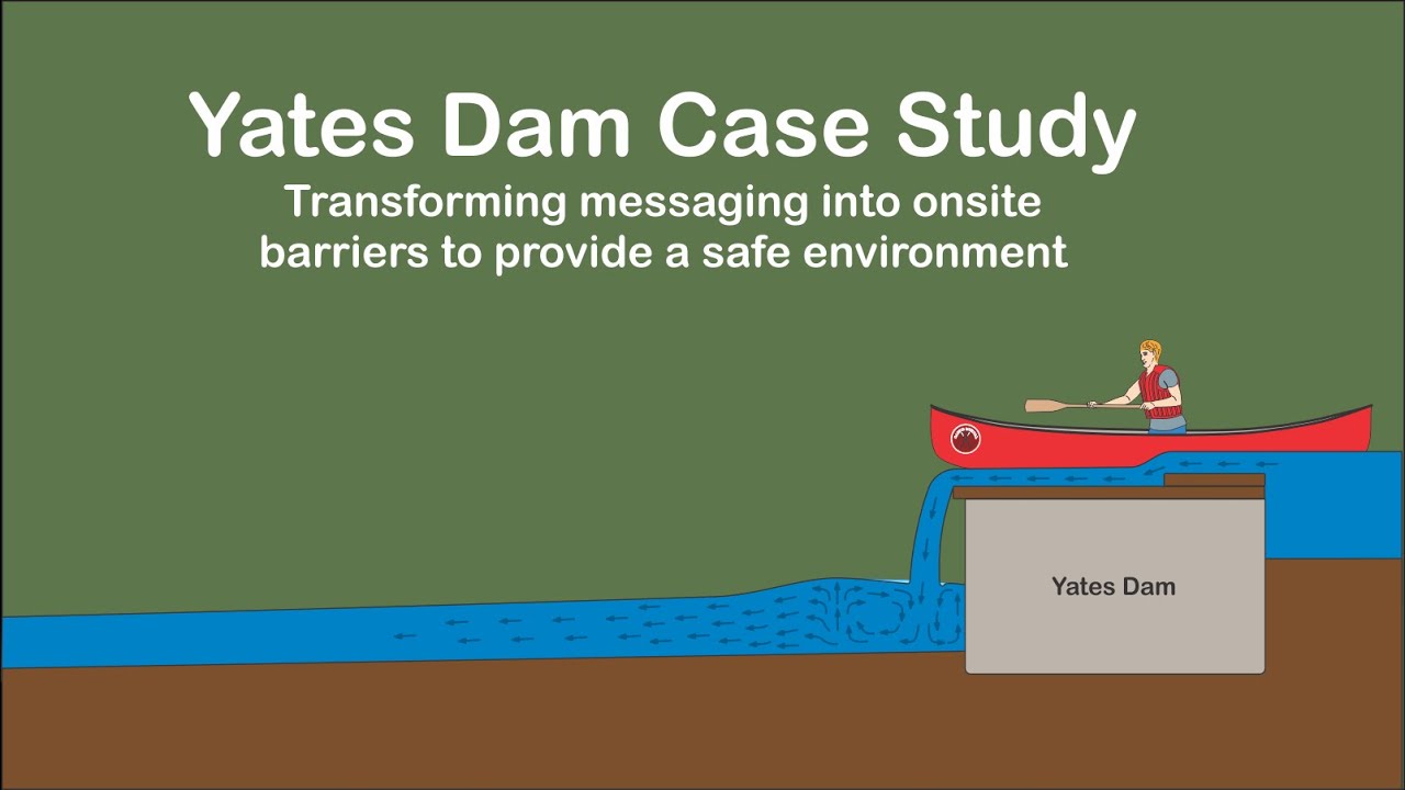 Yates Dam Case Study - Transforming messaging into onsite barriers to provide a safe environment