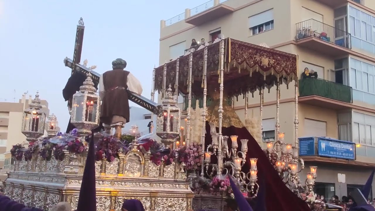 🔴Semana Santa Rota 2022 Jesus Nazareno Rota madruga  JESUS NAZARENO DE ROTA REVIRA PASOS JUNTOS