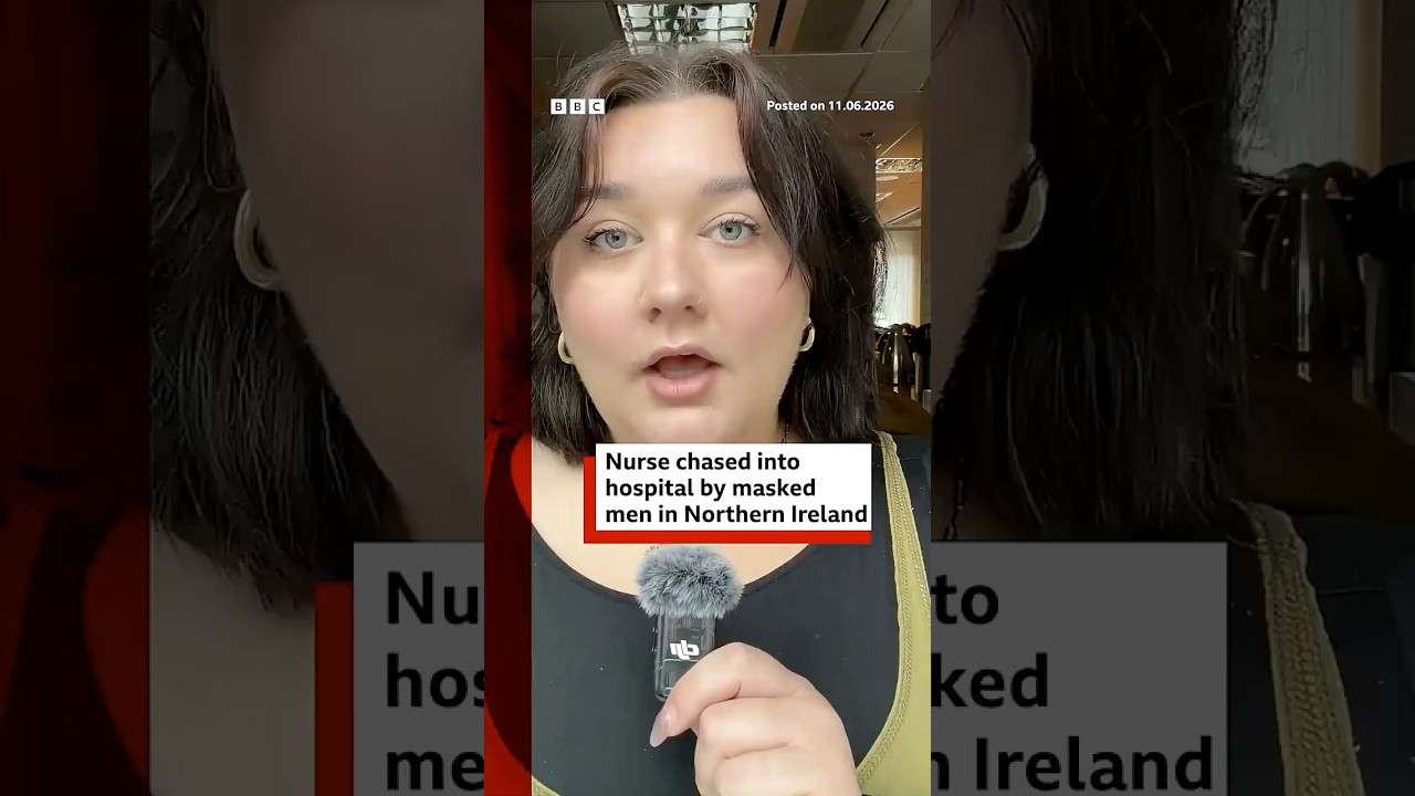 Nurse chased into hospital by masked men in Northern Ireland. #NorthernIreland #BBCNews
